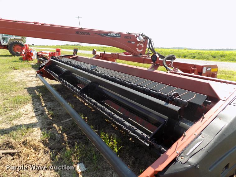 image for item DB9547 Hesston 1275T Hyrdroswing windrower