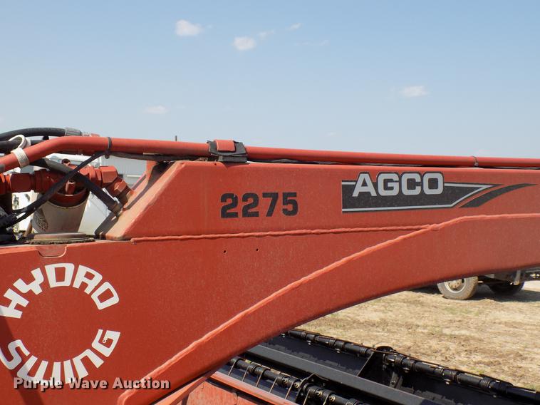 image for item DB9547 Hesston 1275T Hyrdroswing windrower