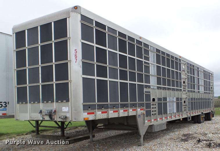 image for item DC4571 2008 Eby livestock trailer