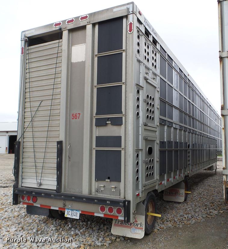 image for item DC4571 2008 Eby livestock trailer
