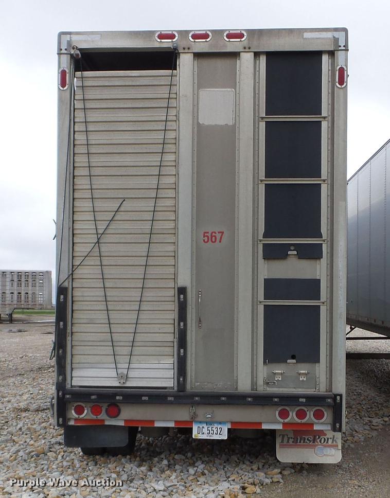 image for item DC4571 2008 Eby livestock trailer