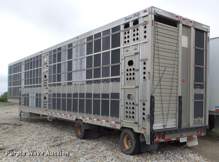 image for item DC4571 2008 Eby livestock trailer