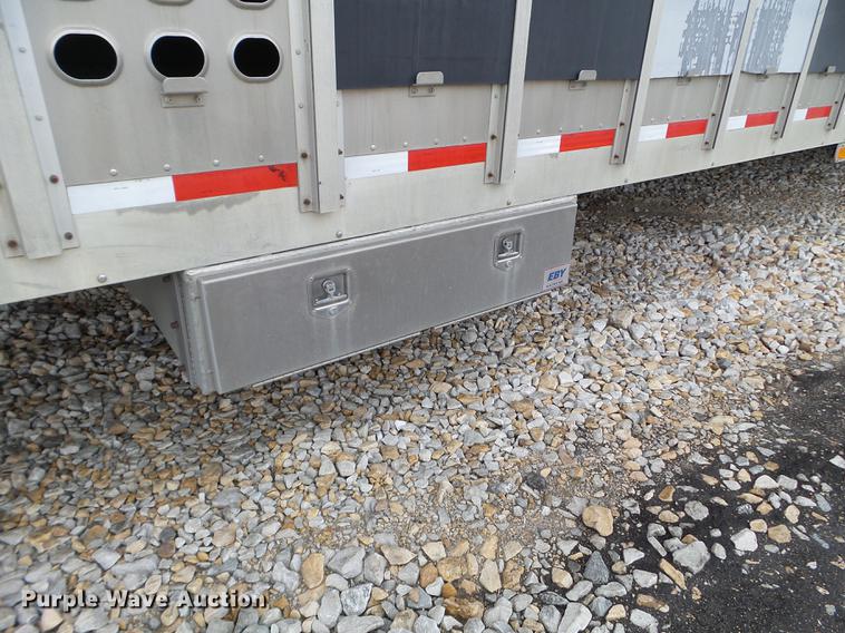 image for item DC4571 2008 Eby livestock trailer