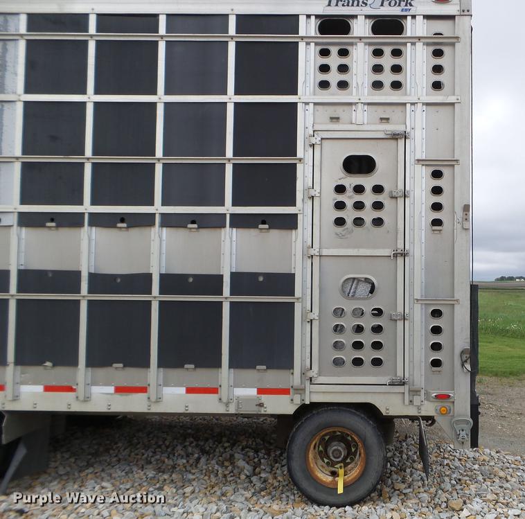 image for item DC4571 2008 Eby livestock trailer