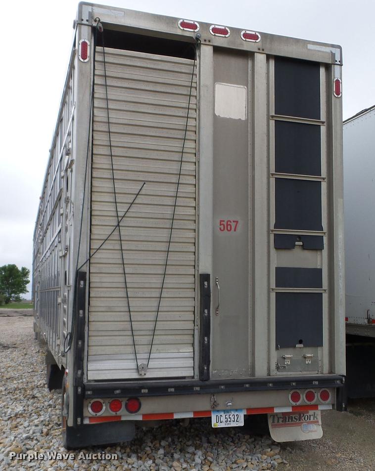 image for item DC4571 2008 Eby livestock trailer