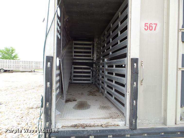 image for item DC4571 2008 Eby livestock trailer