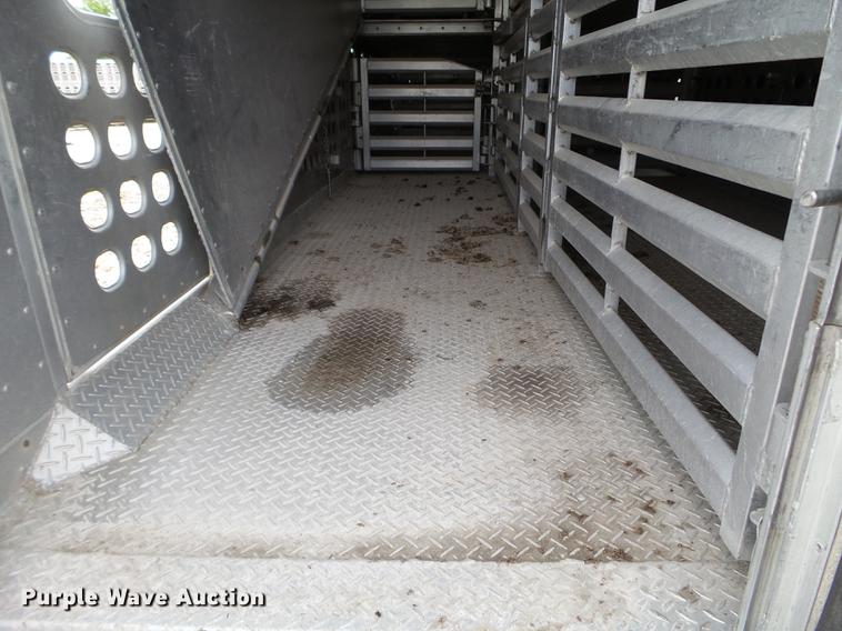 image for item DC4571 2008 Eby livestock trailer