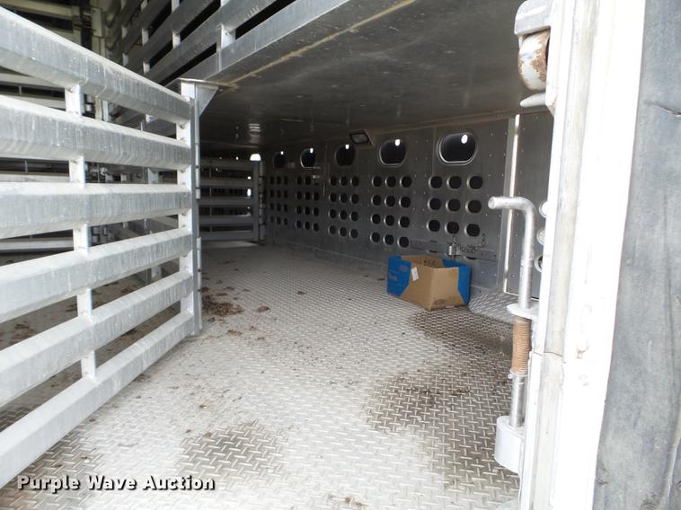 image for item DC4571 2008 Eby livestock trailer