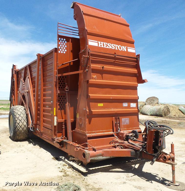 image for item DC5163 Hesston Stakhand 60B bale stacker