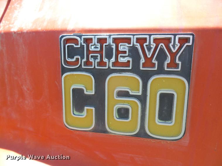 image for item DC5166 1974 Chevrolet C60 grain truck