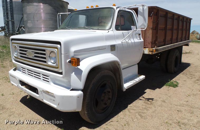 image for item DC5167 1975 Chevrolet C60 grain truck