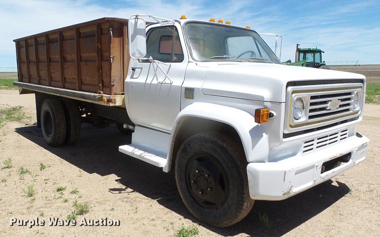 image for item DC5167 1975 Chevrolet C60 grain truck