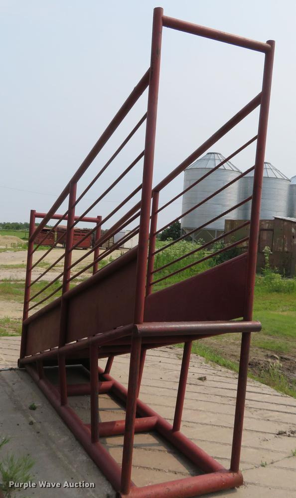 image for item DD7062 Steel livestock loading chute
