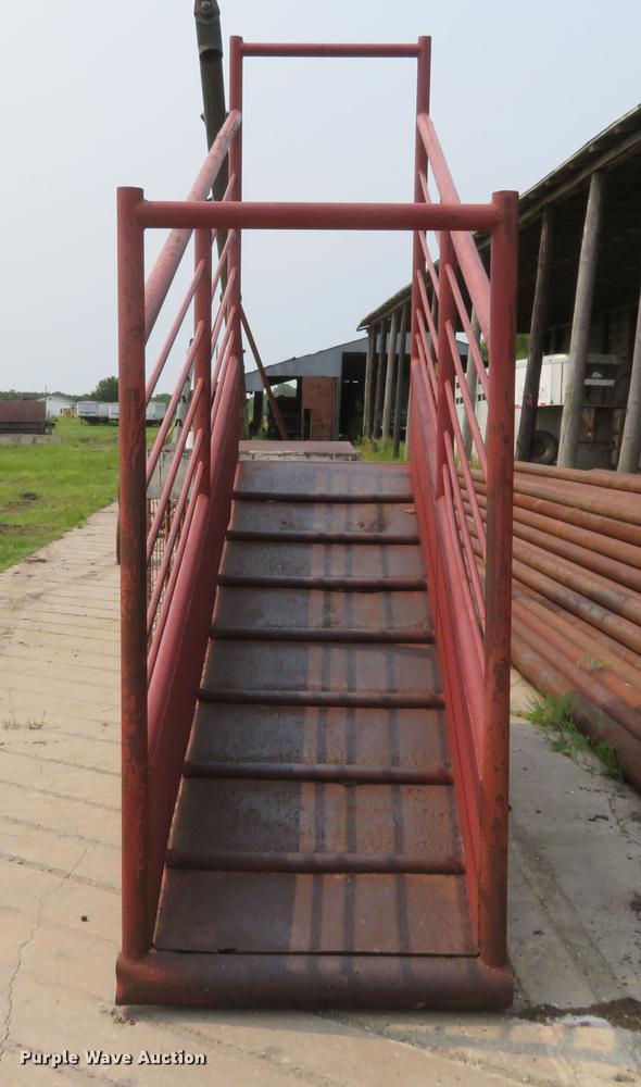 image for item DD7062 Steel livestock loading chute