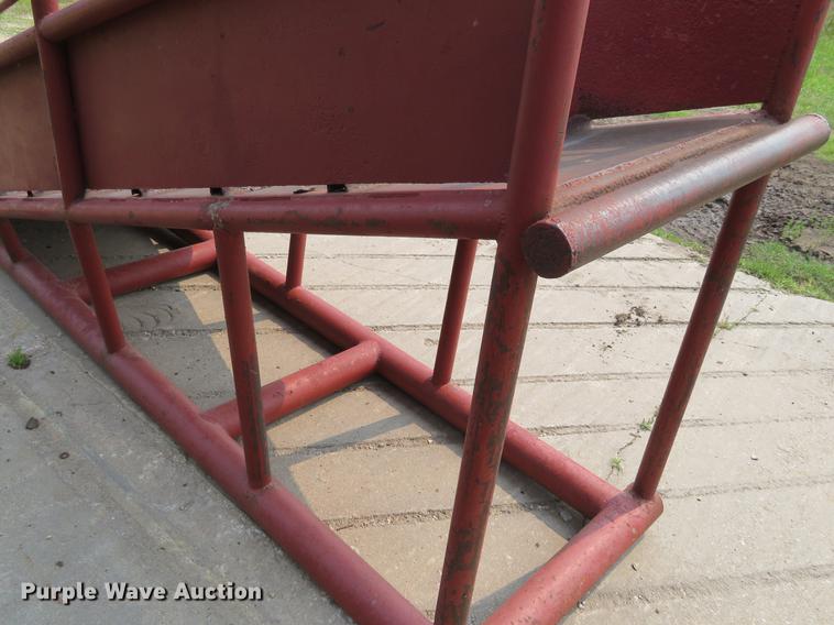 image for item DD7062 Steel livestock loading chute