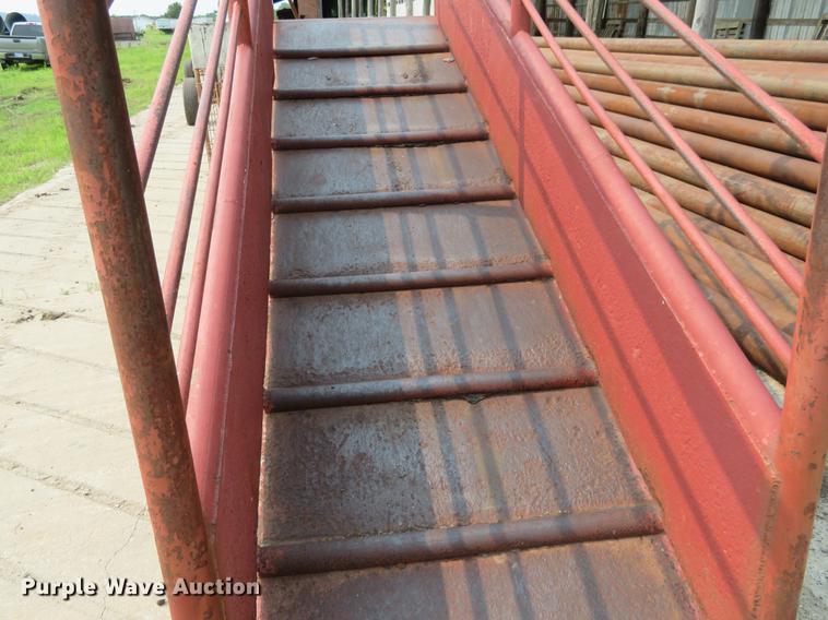image for item DD7062 Steel livestock loading chute