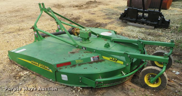 image for item DD7070 John Deere MX7 rotary mower