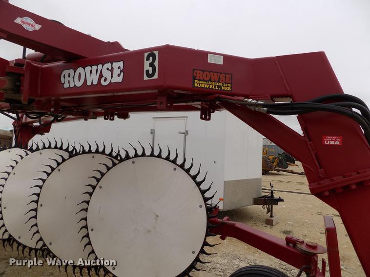 image for item DE1189 2015 Rowse Ultimate hay rake