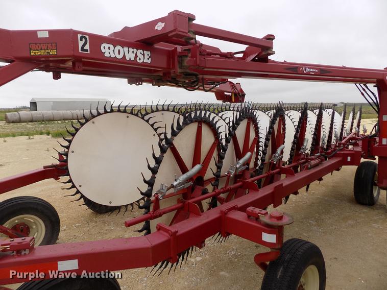 image for item DE1190 2015 Rowse Ultimate hay rake