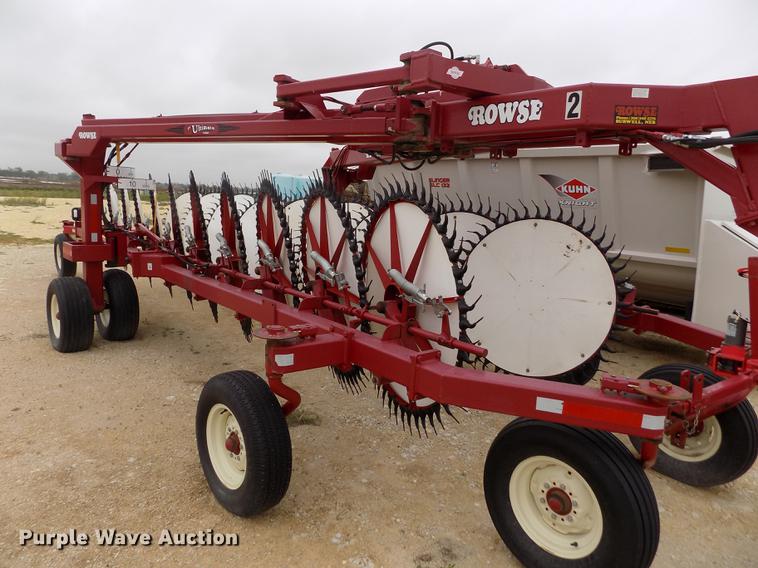 image for item DE1190 2015 Rowse Ultimate hay rake