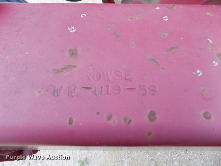 image for item DE1190 2015 Rowse Ultimate hay rake