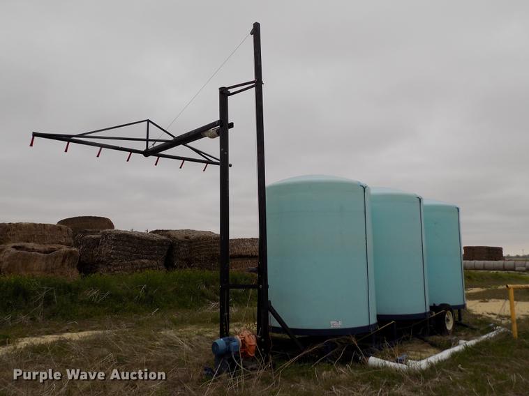 image for item DE1193 2013 Skiles Industries cone bottom trailer