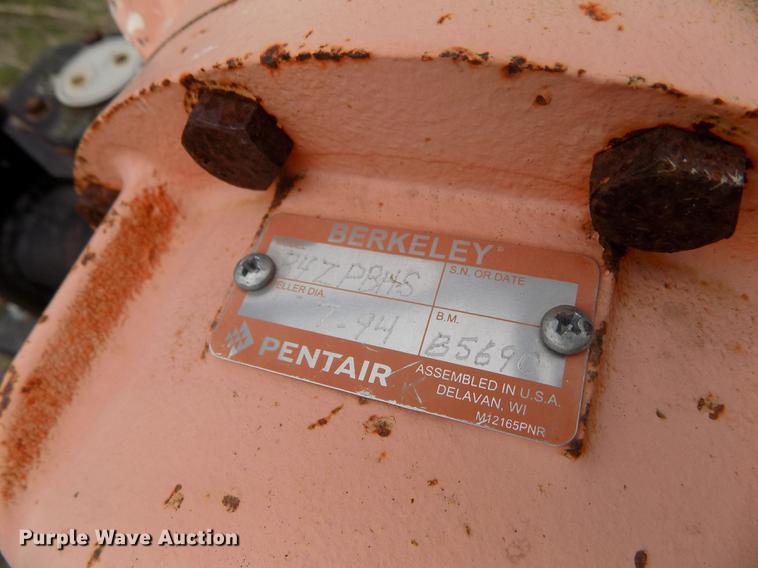 image for item DE1193 2013 Skiles Industries cone bottom trailer