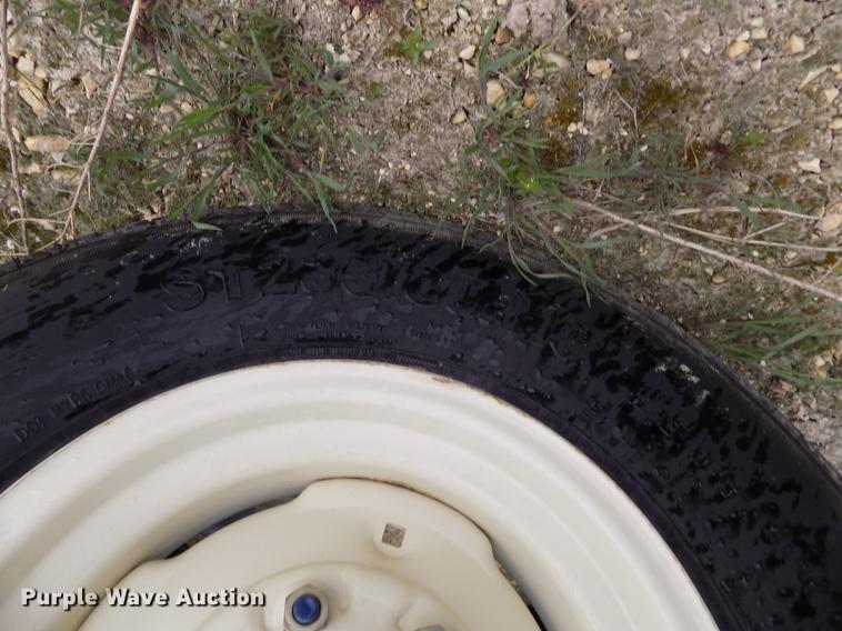 image for item DE1193 2013 Skiles Industries cone bottom trailer