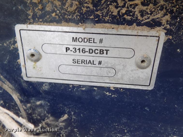 image for item DE1196 Schaben P-316-DCBT cone bottom trailer