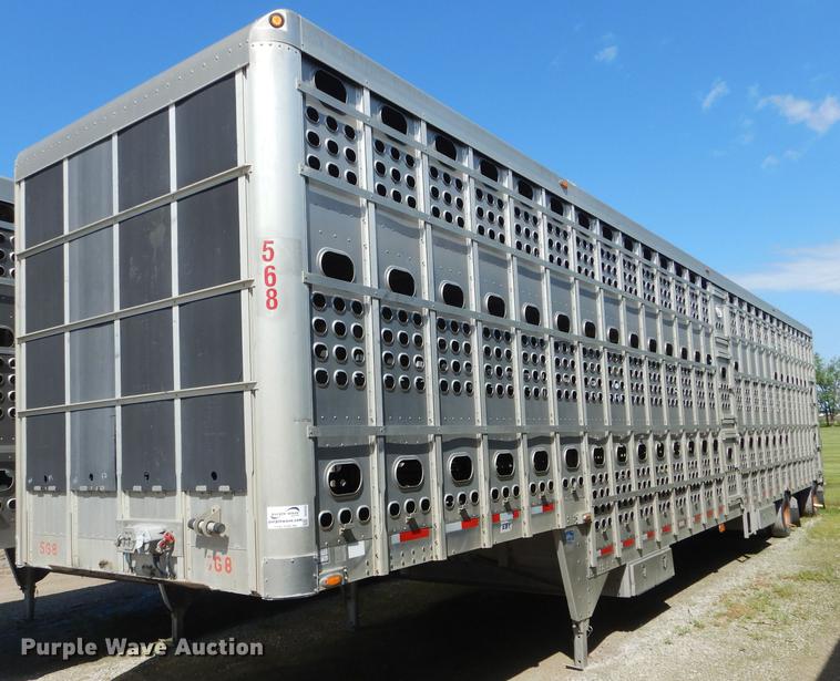 image for item DE8433 2008 Eby livestock trailer