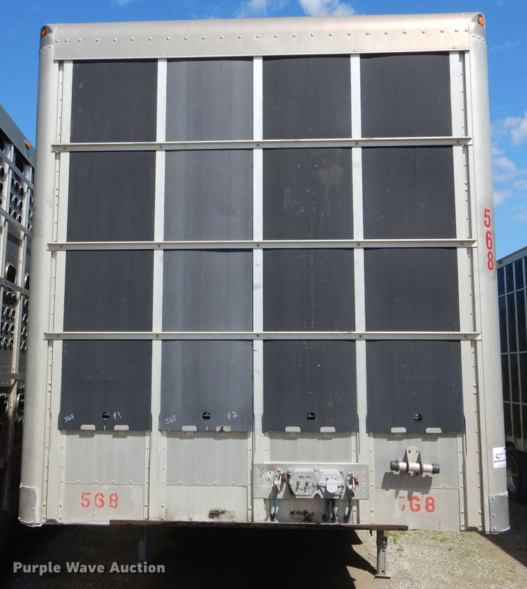 image for item DE8433 2008 Eby livestock trailer