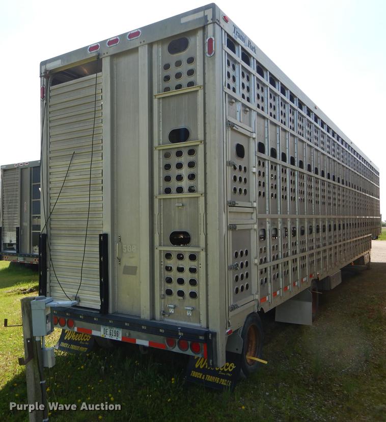 image for item DE8433 2008 Eby livestock trailer