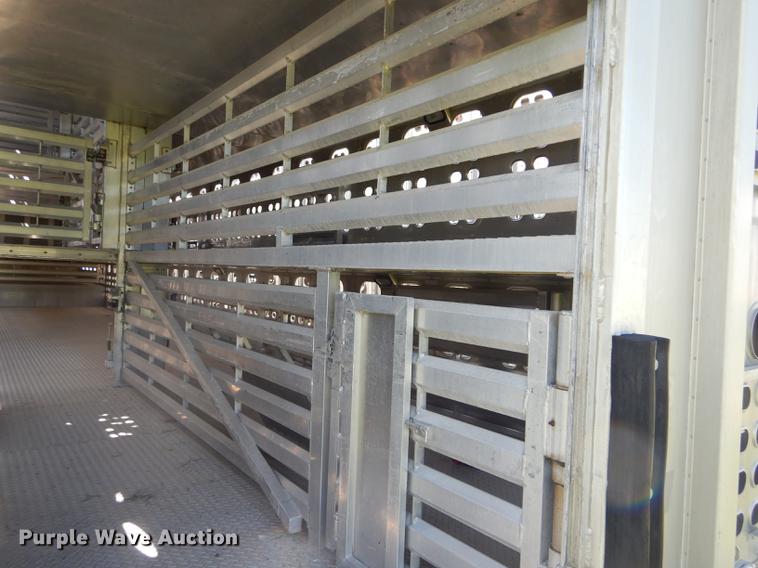 image for item DE8433 2008 Eby livestock trailer