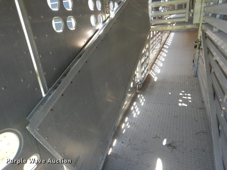 image for item DE8433 2008 Eby livestock trailer