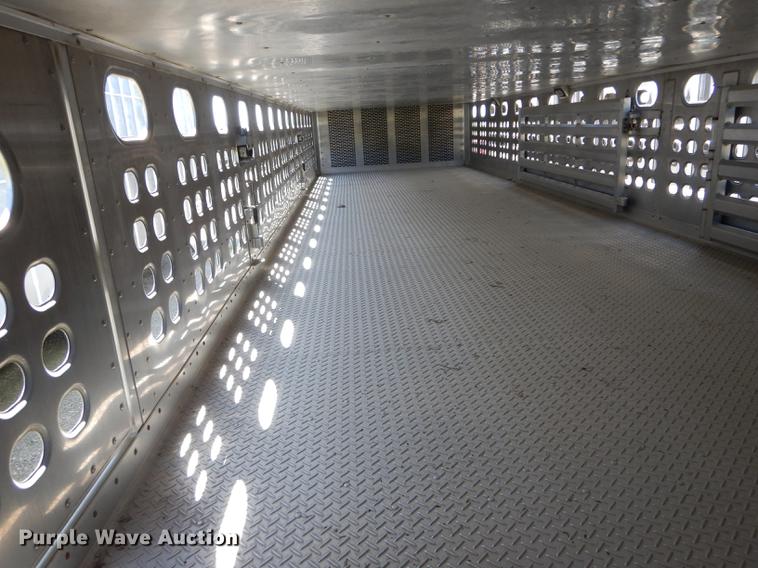 image for item DE8433 2008 Eby livestock trailer