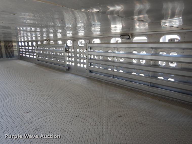image for item DE8433 2008 Eby livestock trailer