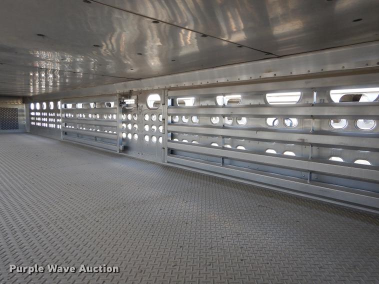 image for item DE8433 2008 Eby livestock trailer