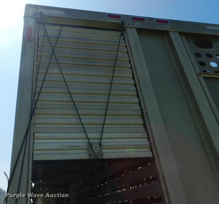 image for item DE8433 2008 Eby livestock trailer