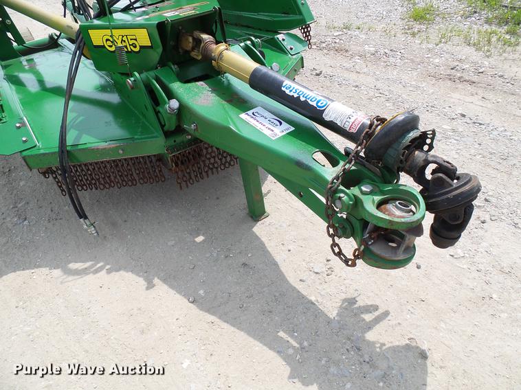 image for item DF7327 2014 John Deere CX15 batwing rotary mower