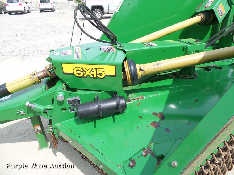 image for item DF7327 2014 John Deere CX15 batwing rotary mower
