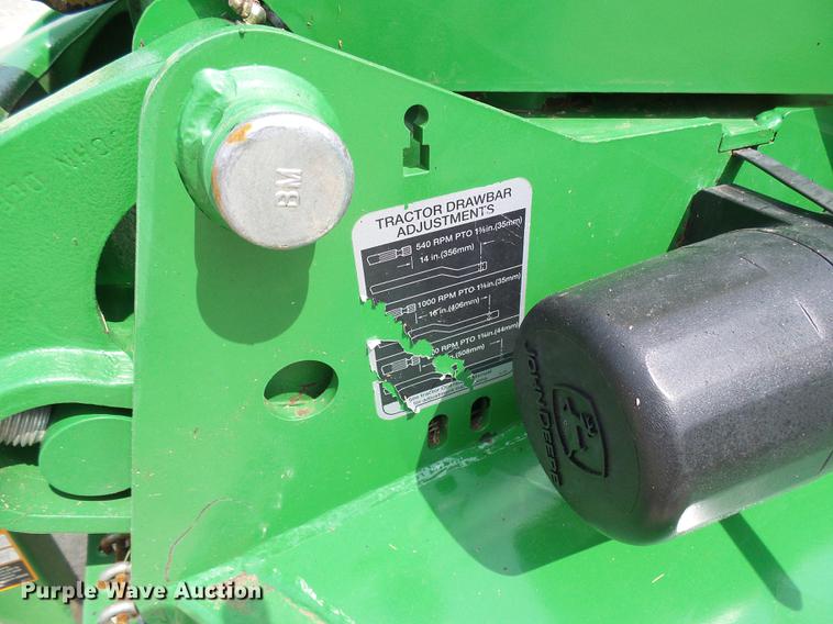 image for item DF7327 2014 John Deere CX15 batwing rotary mower