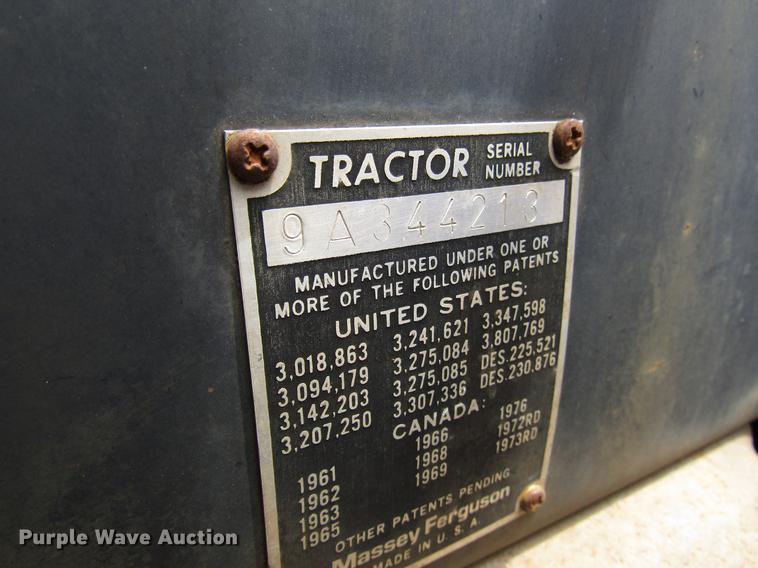 image for item DG1166 1981 Massey-Ferguson 285 tractor