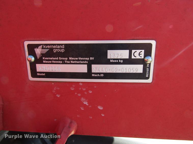 image for item DG1169 Vicon KM4000S disc mower