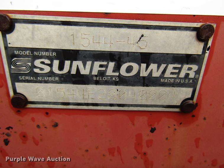 image for item DG1193 Sunflower 1544-45 tandem disk