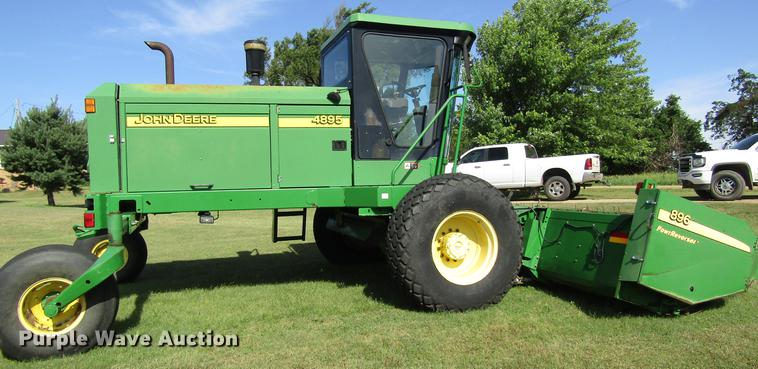 image for item EH9431 2005 John Deere 4895 windrower