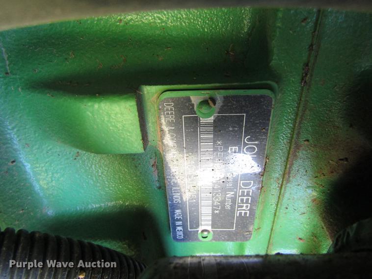 image for item EH9431 2005 John Deere 4895 windrower