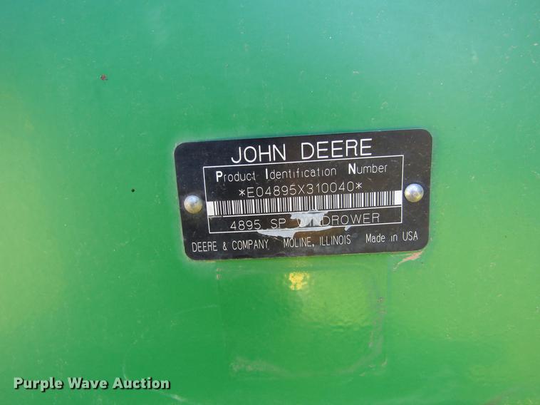 image for item EH9431 2005 John Deere 4895 windrower