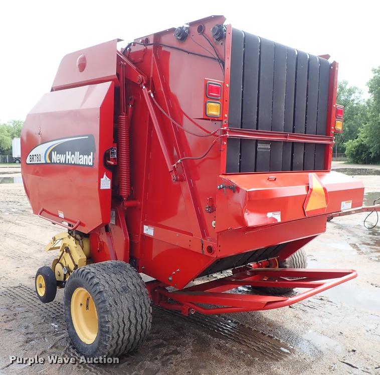 image for item FB9155 2008 New Holland BR780A round baler