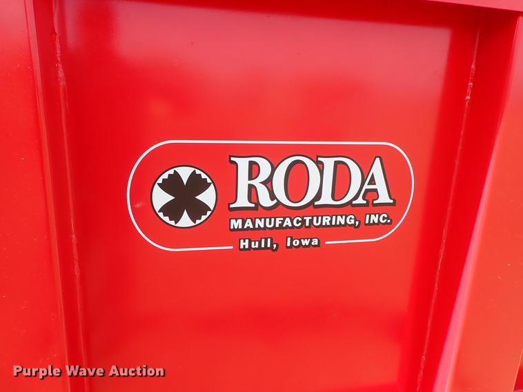 image for item FH9967 Roda R2022 steel manure spreader bed