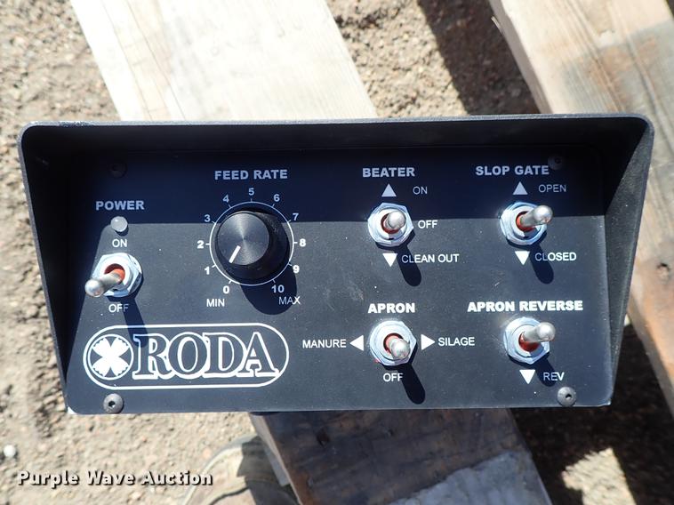 image for item FH9967 Roda R2022 steel manure spreader bed